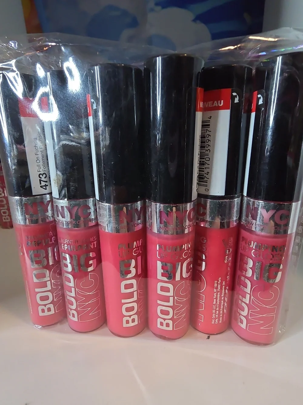Blank NYC Big Bold Lip Gloss Set - Vibrant Pink Shades